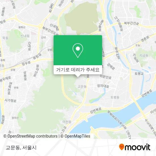 교문동 지도