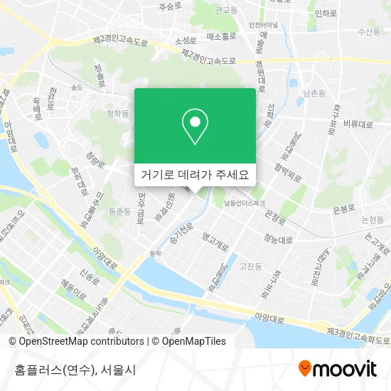 홈플러스(연수) 지도