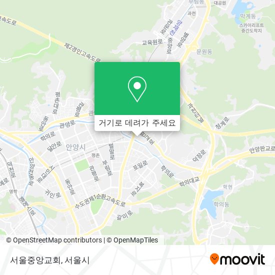 서울중앙교회 지도