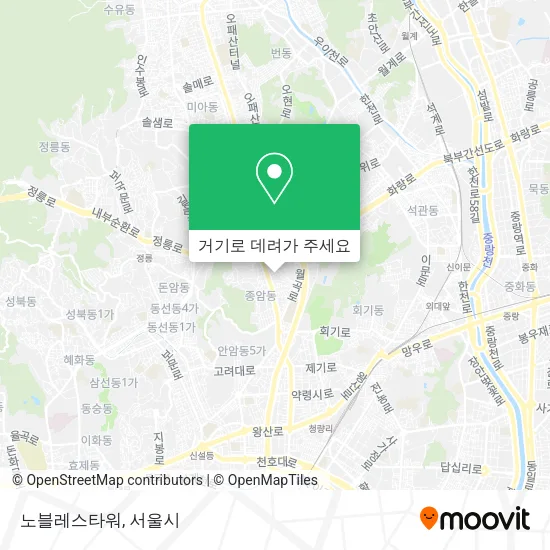 노블레스타워 지도