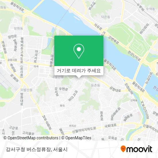 강서구청 버스정류장 지도