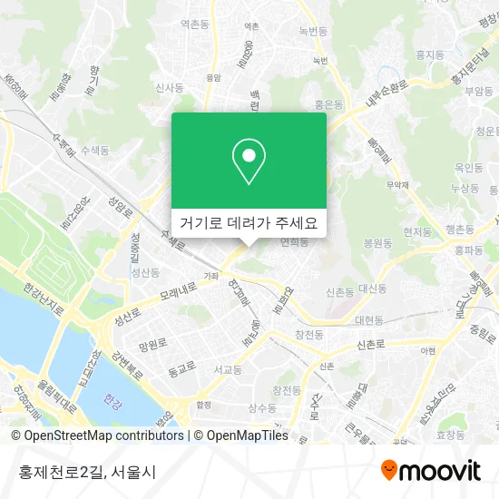 홍제천로2길 지도