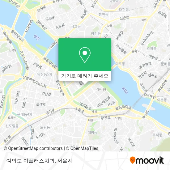 여의도 이플러스치과 지도
