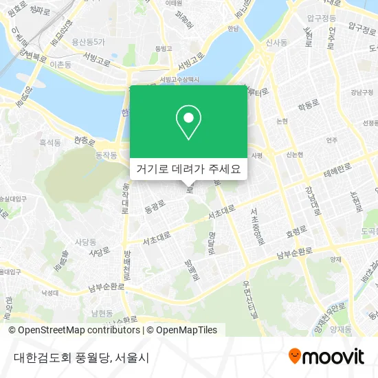 대한검도회 풍월당 지도
