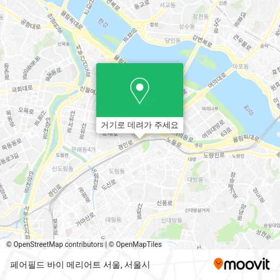 페어필드 바이 메리어트 서울 지도