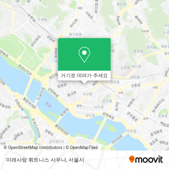 미래사랑 휘트니스 사우나 지도