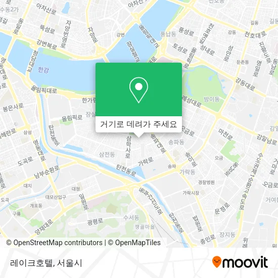레이크호텔 지도