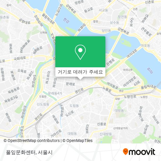 풀잎문화센터 지도