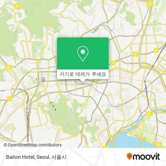 Baiton Hotel, Seoul 지도