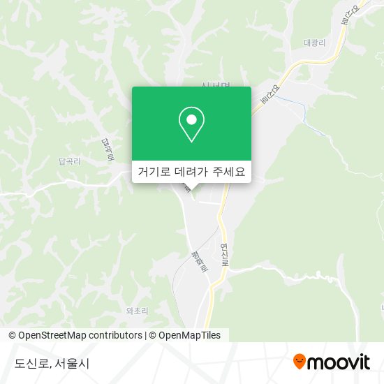 도신로 지도