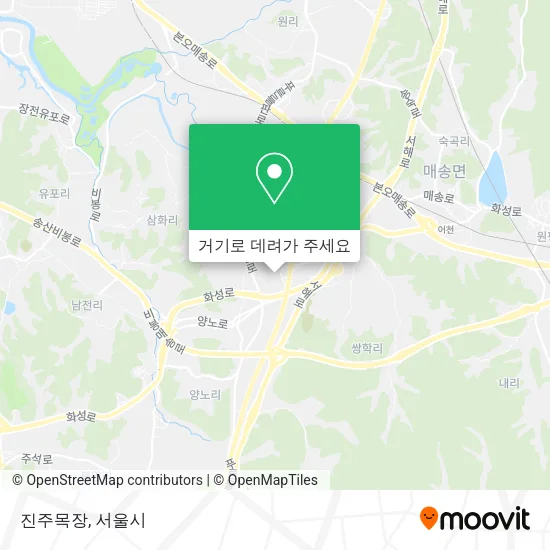 진주목장 지도