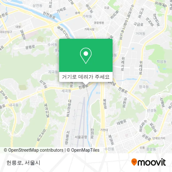 헌릉로 지도