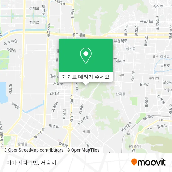 마가의다락방 지도