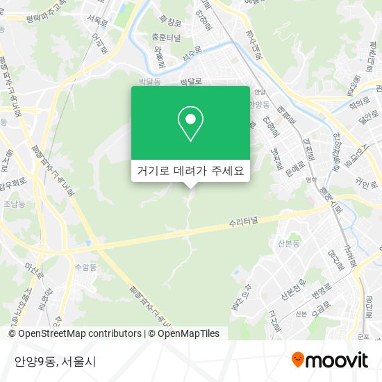 안양9동 지도