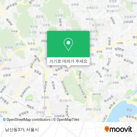 남산동3가 지도