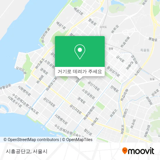 시흥공단교 지도