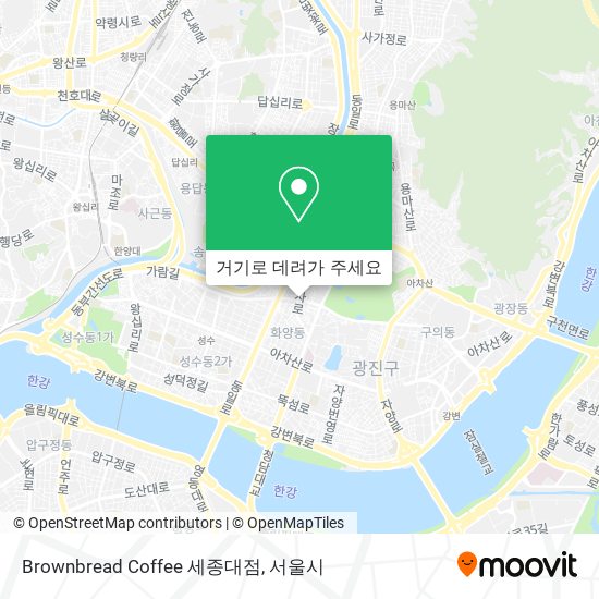 Brownbread Coffee 세종대점 지도