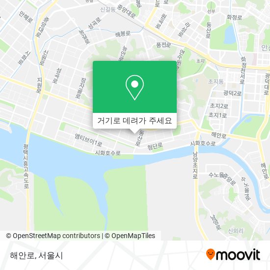 해안로 지도