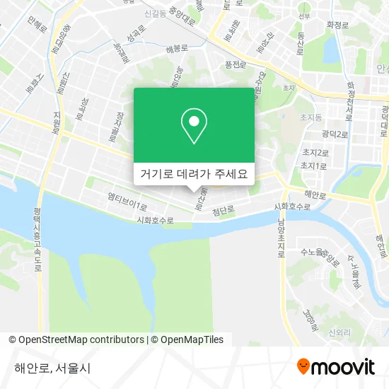 해안로 지도