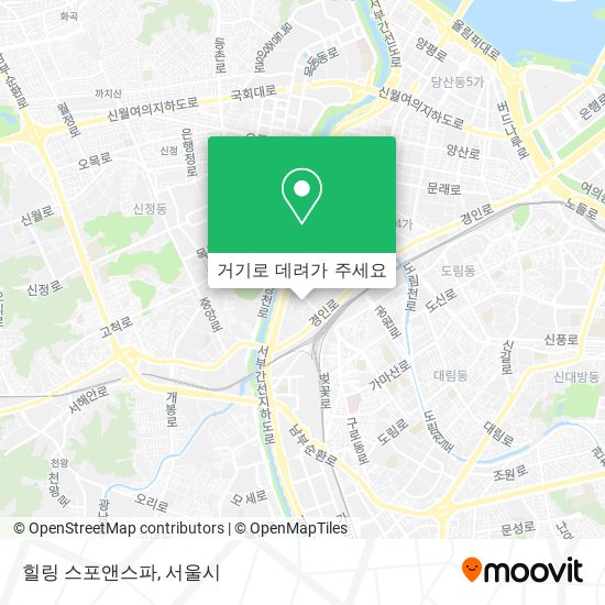 힐링 스포앤스파 지도