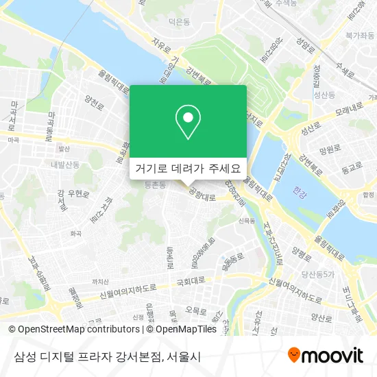 삼성 디지털 프라자 강서본점 지도