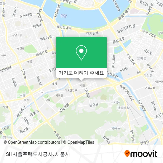 SH서울주택도시공사 지도
