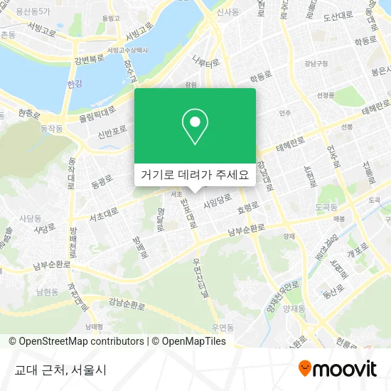 교대 근처 지도