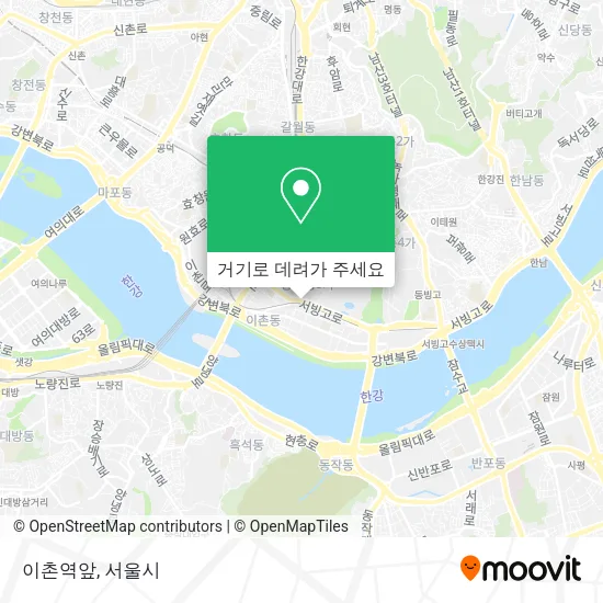 이촌역앞 지도