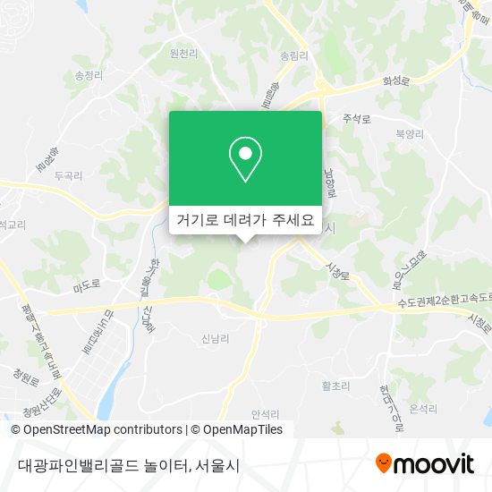 대광파인밸리골드 놀이터 지도