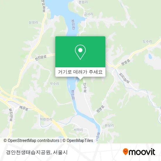 경안천생태습지공원 지도
