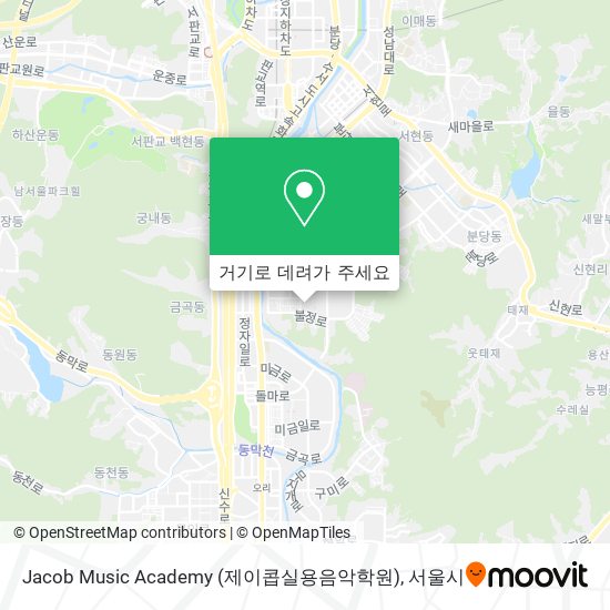 Jacob Music Academy (제이콥실용음악학원) 지도