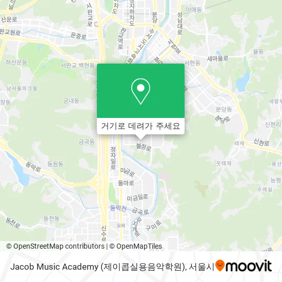 Jacob Music Academy (제이콥실용음악학원) 지도