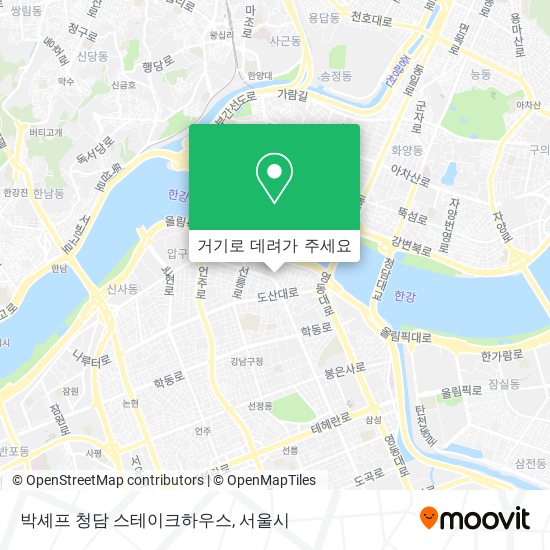 박셰프 청담 스테이크하우스 지도