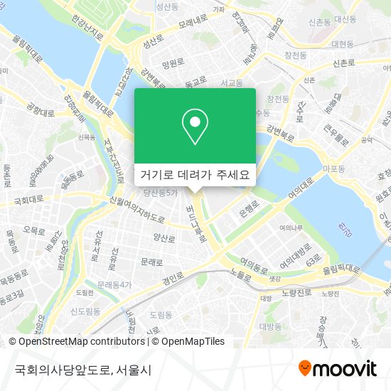 국회의사당앞도로 지도