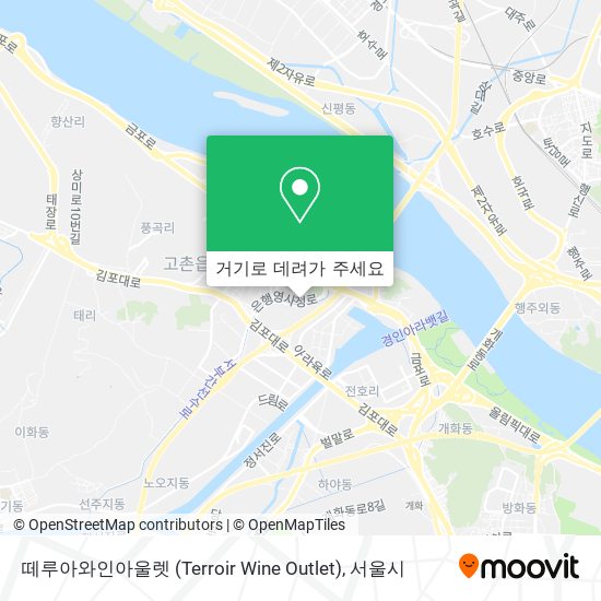 떼루아와인아울렛 (Terroir Wine Outlet) 지도