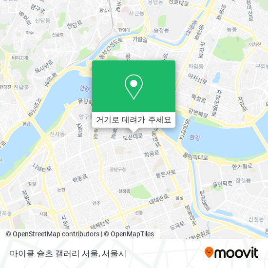 마이클 슐츠 갤러리 서울 지도