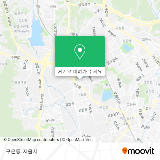 구운동 지도