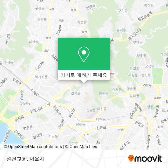 원천교회 지도