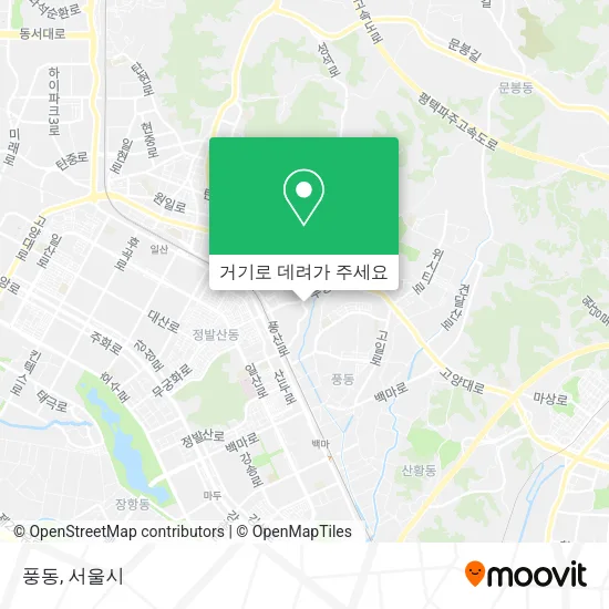 풍동 지도