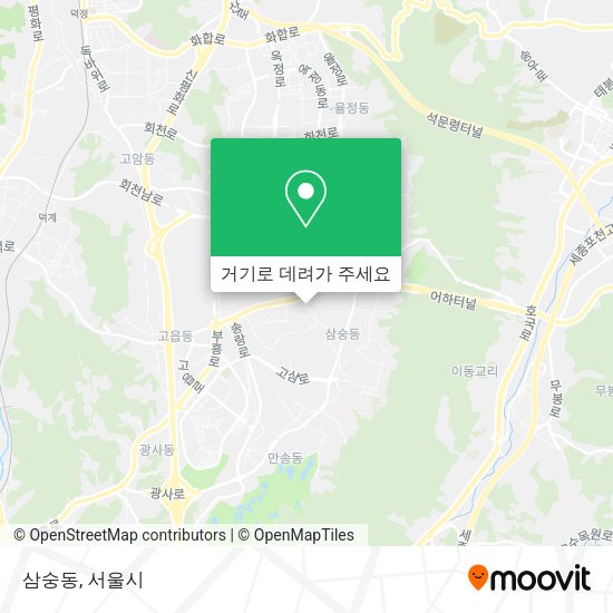 삼숭동 지도
