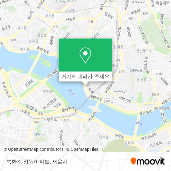 북한강 성원아파트 지도