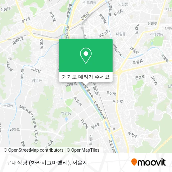 구내식당 (한라시그마밸리) 지도