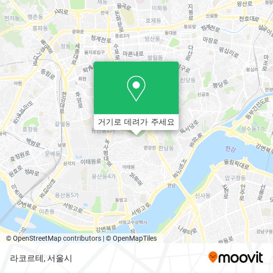 라코르테 지도