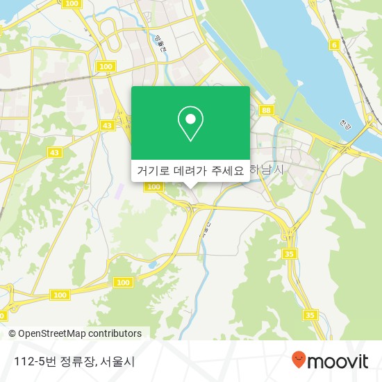 112-5번 정류장 지도