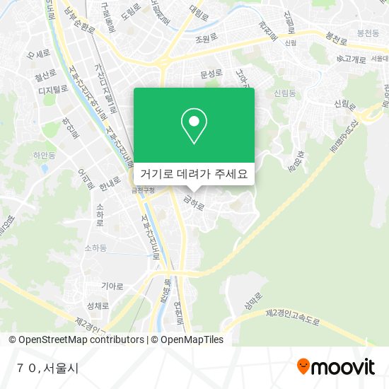 ７０ 지도
