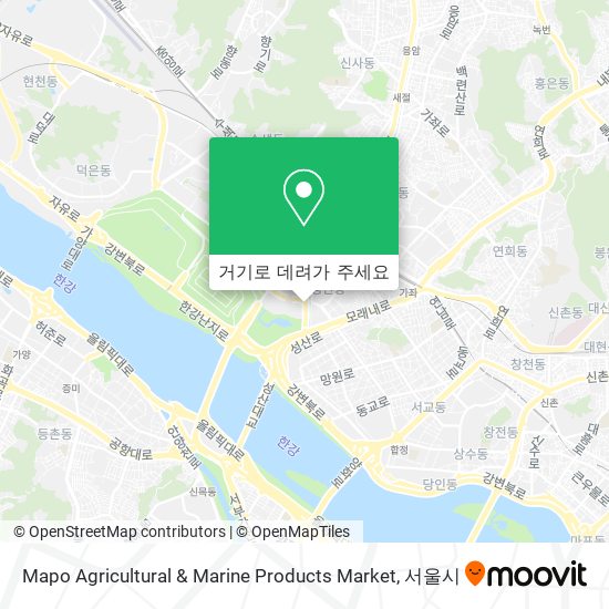 Mapo Agricultural & Marine Products Market 지도