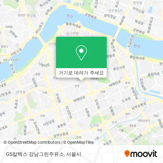 GS칼텍스 강남그린주유소 지도