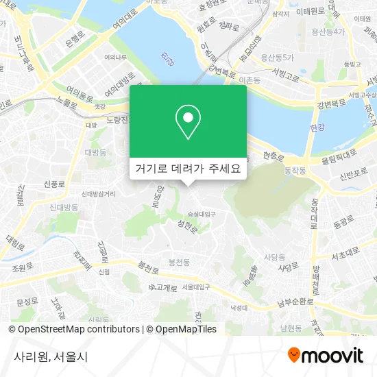 사리원 지도