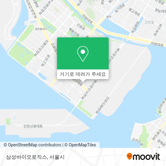 삼성바이오로직스 지도