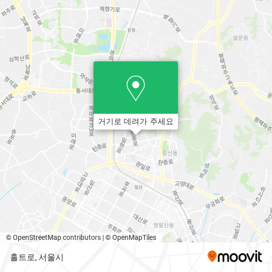 홀트로 지도